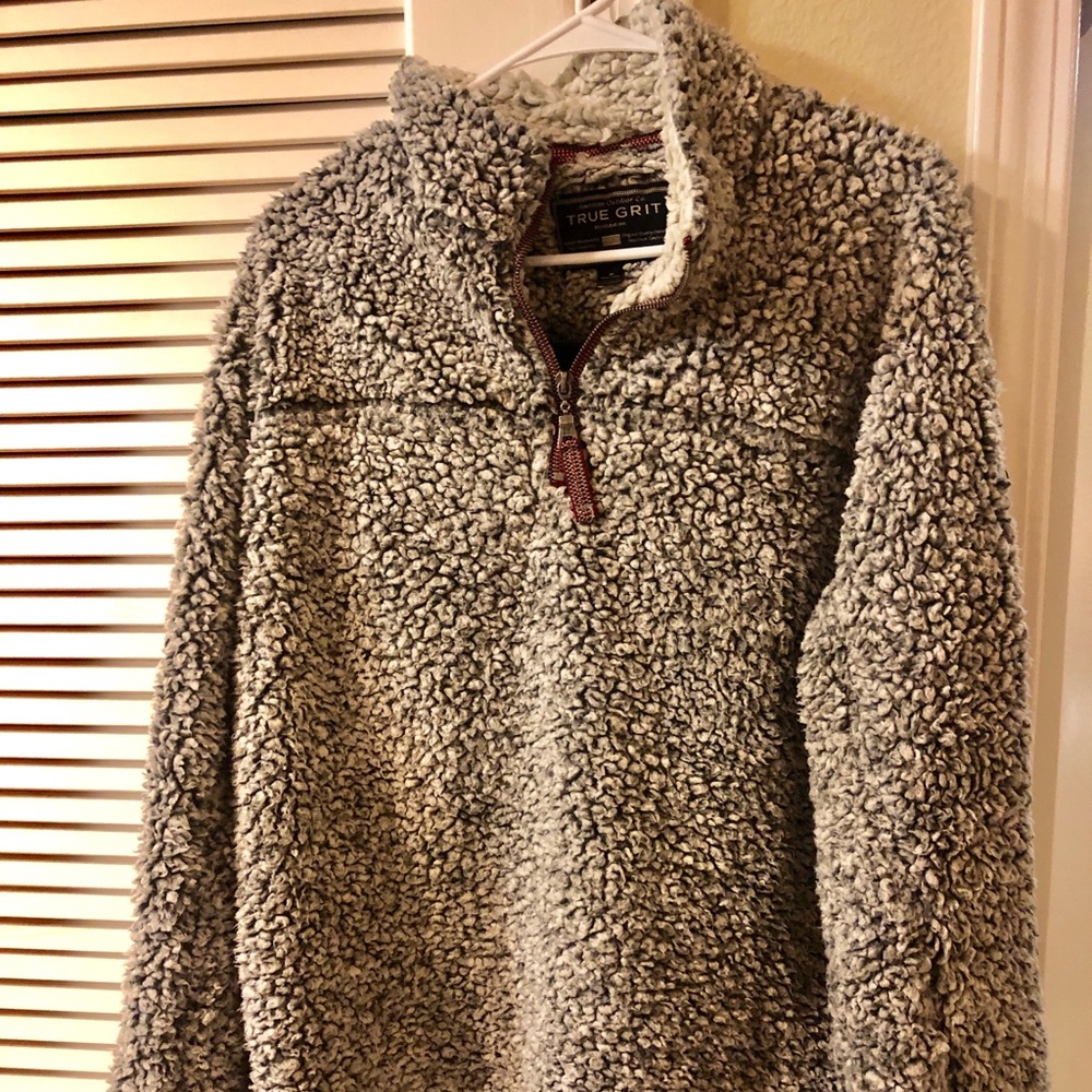 True Grit Sherpa Pullover Sweater